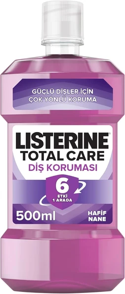 Listerine Total Care Korumasi Ağız Bakım Suyu 500 Ml ürün görseli 1