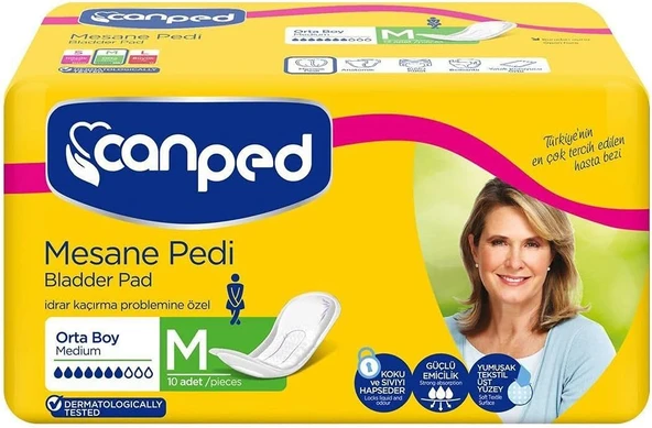 Canped 10Lu Mesane Pedi Normal Emicilik ürün görseli 1