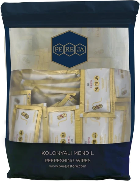 Pereja Kolonyalı Mendil 5X10 Doypack Limon ürün görseli 1