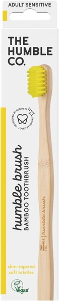 The Humble Co. The Humble Co Bambu Fırçası Yetişkin Sensitive Yumuşak Sarı ürün görseli 1