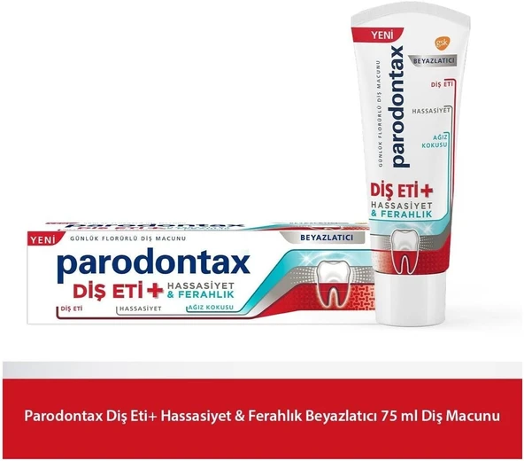 Parodontax Eti + Hassasiyet & Beyazlatıcı Macunu 75 Ml ürün görseli 1