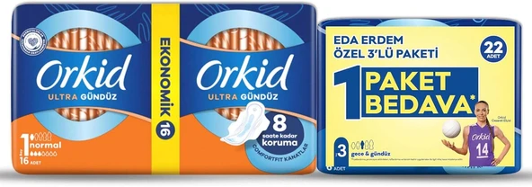 Orkid Extra Gündüz, Hijyenik Ped ürün görseli 1