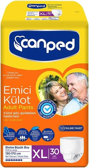 Canped Emici Külot Ekstra Büyük (Xl) 30 Adet ürün görseli 1
