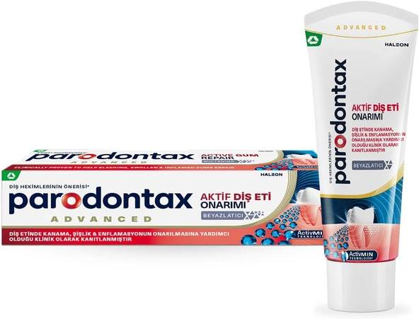 Parodontax Aktif Eti Onarımı Beyazlatıcı Macunu 75 Ml ürün görseli 1