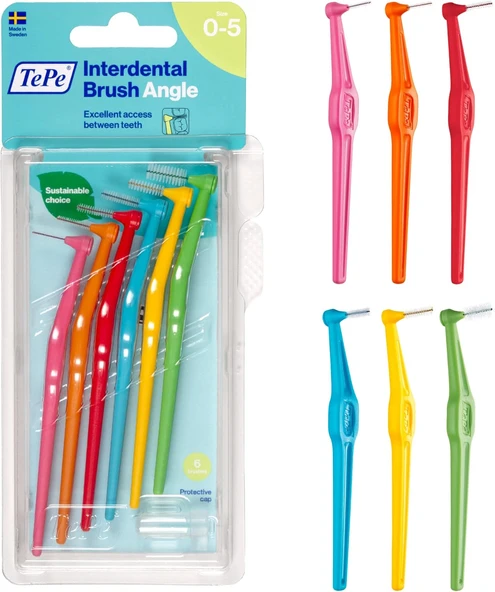Tepe Angle Mixed Arası Fırçası (1 X 6 Adet) ürün görseli 1