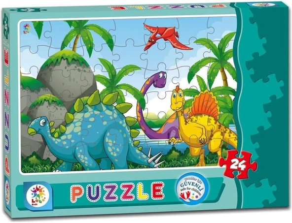Laço Kids Dinazorlar Puzzle 70 Parça ürün görseli 1