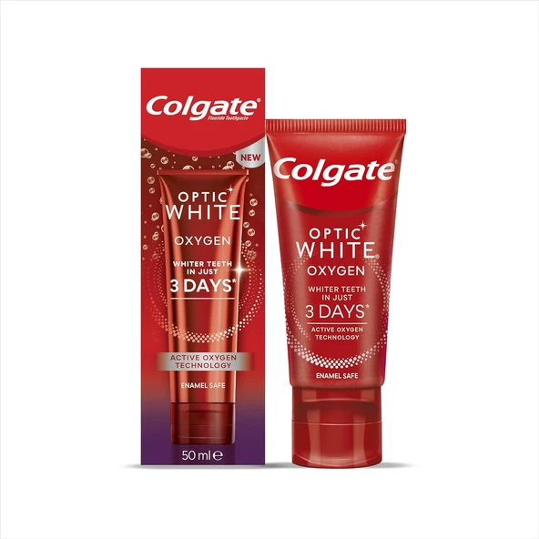 Optic White Oxygen Aktif Oksijen Teknolojisi Beyazlatıcı Macunu 50 Ml ürün görseli 1