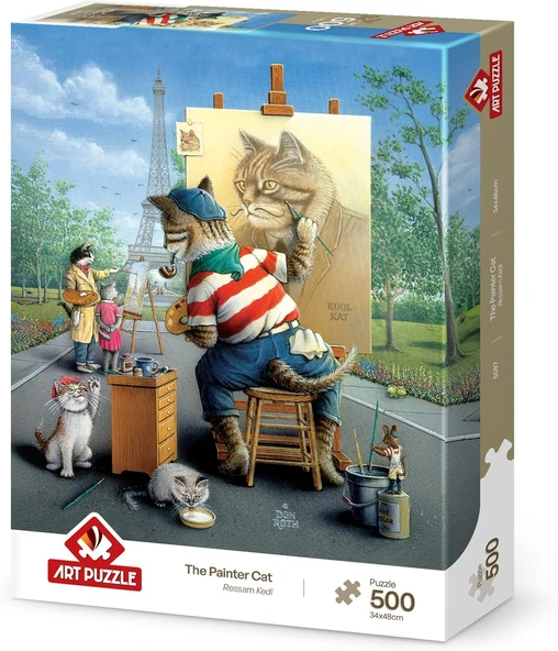 Puzzle Ressam 500 Parça Puzzle ürün görseli 1