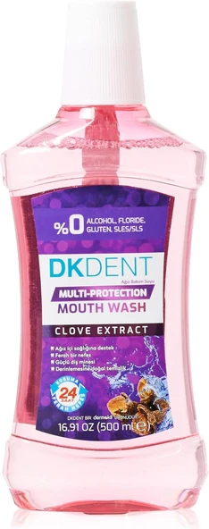 Dermokil Dk Dent Karanfil Özlü Ağız Bakım Suyu 500 Ml ürün görseli 1