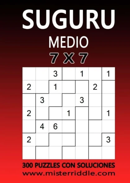 Suguru 7 X 7 - Medio - 300 Puzzles Con Soluciones ürün görseli 1