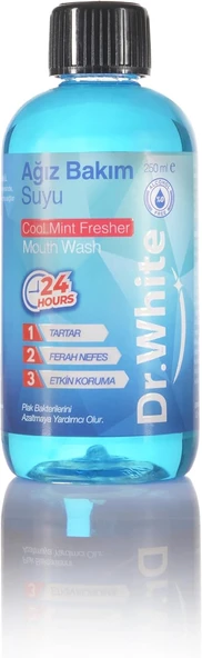 Dr. White Ağız Bakım Suyu Cool Mint Fresher ürün görseli 1