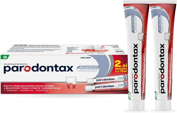 Parodontax Eti Bakımı Beyazlatıcı Macunu 75 Ml X 2 Adet ürün görseli 1