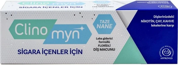 Clinomyn Macunu 75 Ml (Sigara İçenler İçin Macunu) ürün görseli 1
