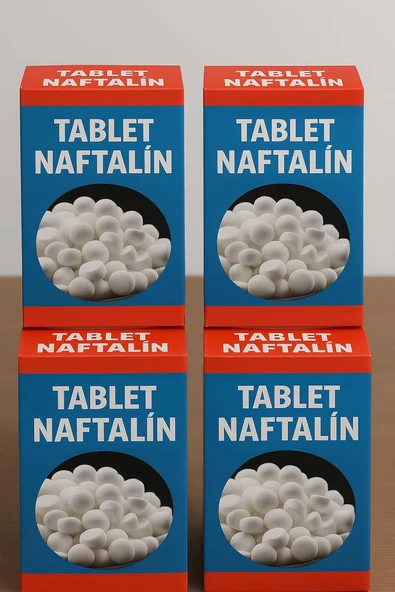 Nistabolje Tablet Naftalin 100 Gr X 4 Paket(Lavabolarda Kullanılmaz) ürün görseli 1
