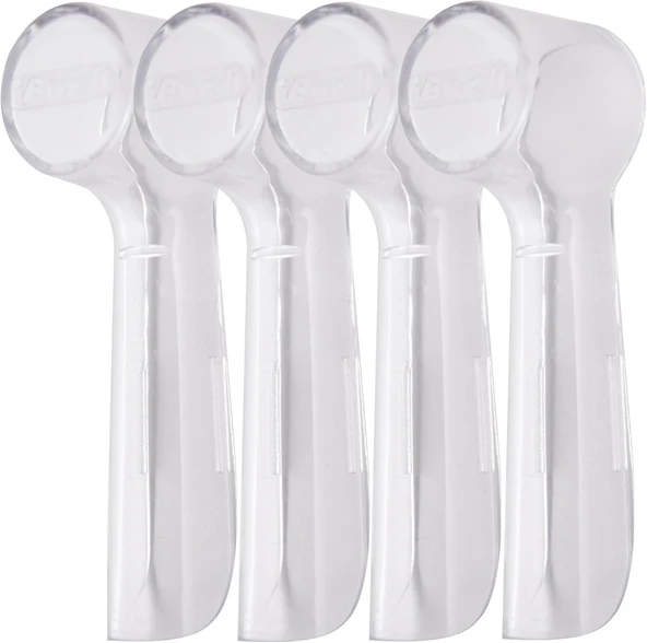 Ibrush Banyolar Için Ibrush Kaplamalı Fırçası Tutucuları - Elektrikli Fırçası Kapakları Kapakları - Fırçası Koruyucu - 4'Lü ürün görseli 1