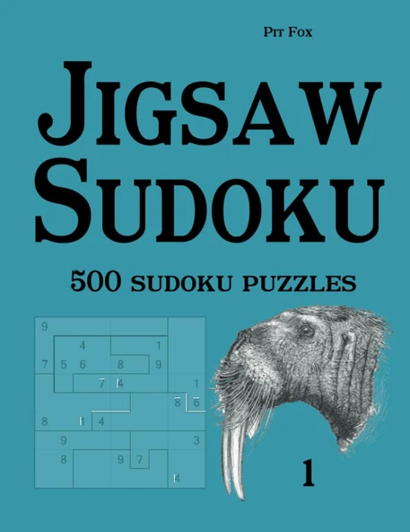 Jigsaw Sudoku: 500 Sudoku Puzzles 1 ürün görseli 1