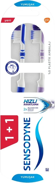 Hızlı Rahatlama Hassas Dişler Için Yumuşak Fırçası (1 X 2 Adet) ürün görseli 1
