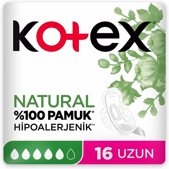 Kotex Süper Ekonomik Uzun 16'Lı 1 Paket ürün görseli 1