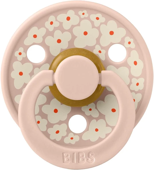 Bibs Studio Colour Jasmine Field Kauçuk Emzik/Blush 6+ Ay ürün görseli 1