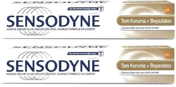 Tam Koruma Beyazlatıcı Macunu 50 Ml. 2'Li̇ Set ürün görseli 1