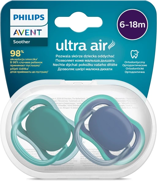 Air Emzik 6-18 Ay, 2'Li Unisex, Scf085/31 ürün görseli 1