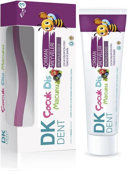 Dermokil Dk Dent Di̇ş Macunu 50Ml Çocuk Orm.Mey.+Firça ürün görseli 1