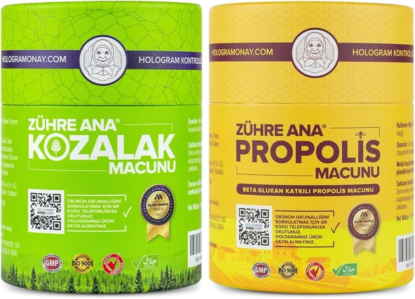 Zühre Ana Kozalak Macunu + Zühre Ana Propolis Macunu ürün görseli 1