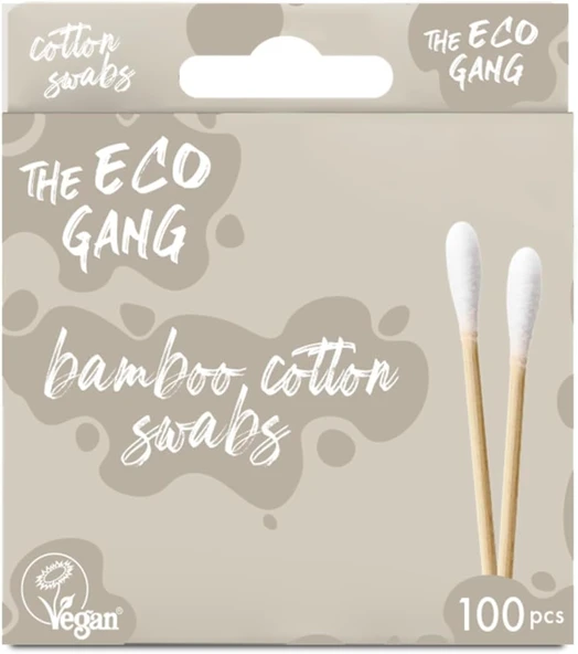 The Gang - Cotton Swabs - 100Pcs - White - Bambu Kulak Çubuğu 100Lü Beyaz ürün görseli 1