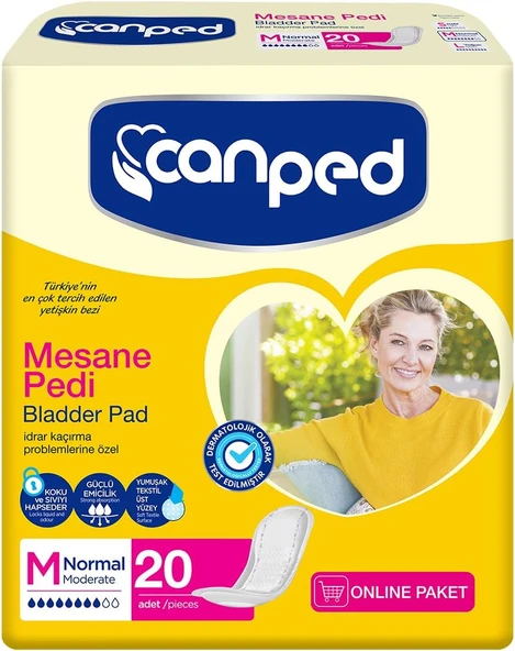 Canped Mesane Pedi Normal 20 Adet ürün görseli 1