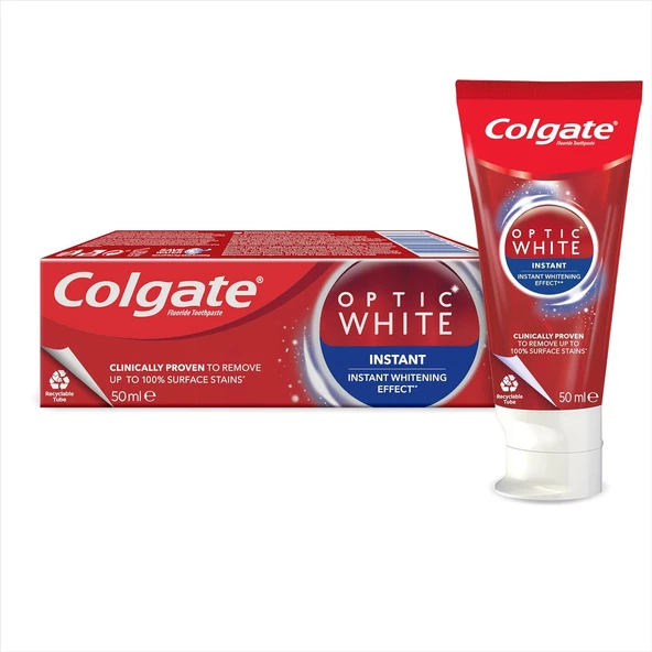 Optic White Anında Beyazlık Anında Beyazlatma Etkisi Beyazlatıcı Macunu 50 Ml ürün görseli 1