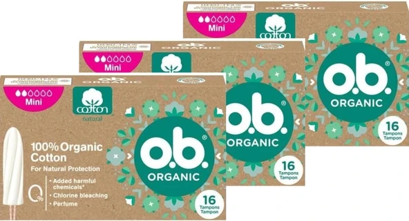 O.B. Mini Tampon 16Lı ürün görseli 1