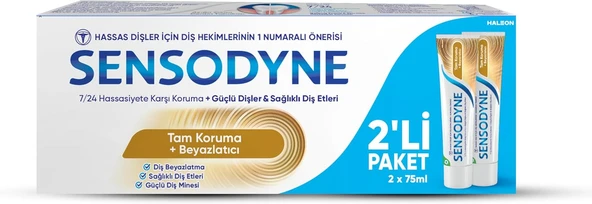 Tam Koruma & Beyazlatıcı Macunu 75 Ml 1+1 ürün görseli 1