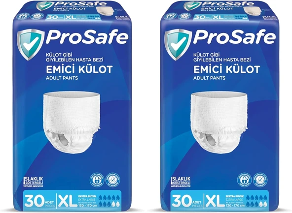 Prosafe Emici Külot Ekstra Büyük (Xl) 30 Adet (2 Paketi) ürün görseli 1