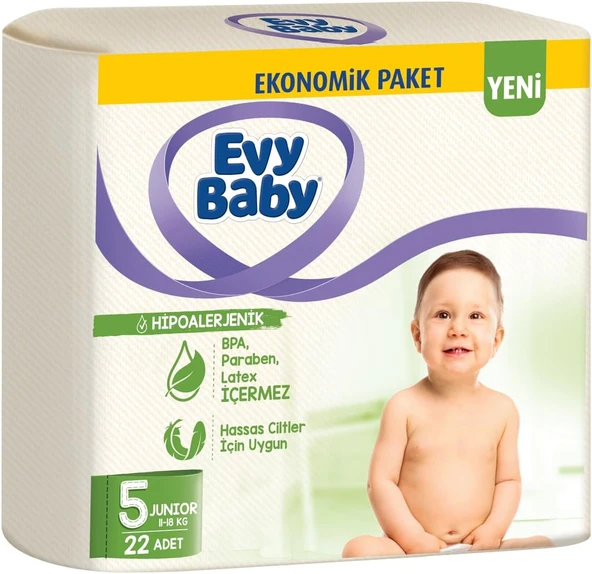 Evy Baby Bezi Junior Ekonomik 22 Adet ürün görseli 1
