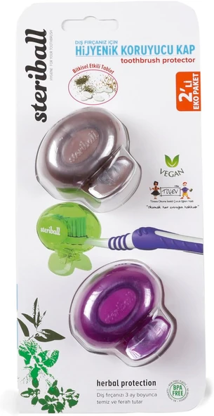Steriball Hijyenik Koruyucu Kap 2 'Li Paket ürün görseli 1