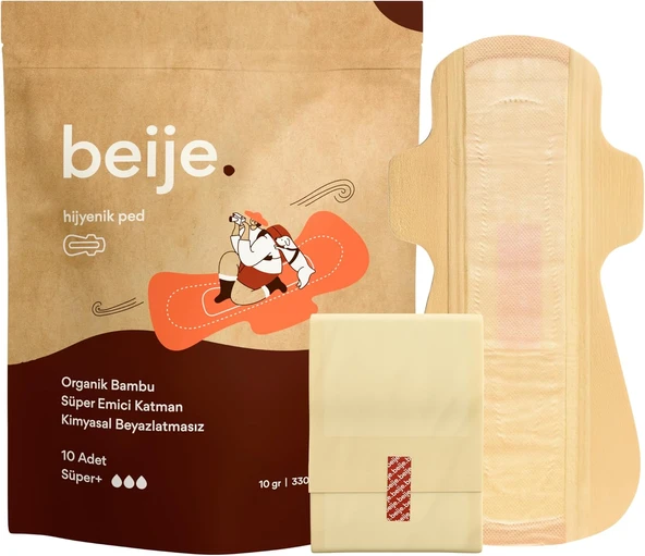 Beije 10'Lu Süper+ Ped ürün görseli 1