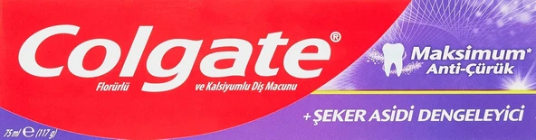 Maksimum Anti Çürük Asidi Dengeleyici Macunu 75 Ml ürün görseli 1