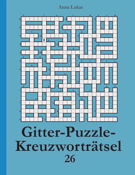 Gitter-Puzzle-Kreuzworträtsel 26 ürün görseli 1