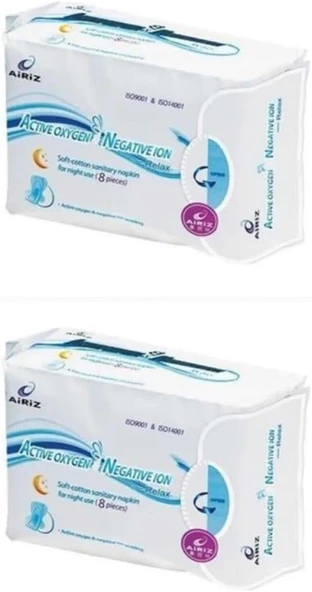 Tiens Kadın Hijyenik Gece Pedi 8Li 2 Adet ürün görseli 1