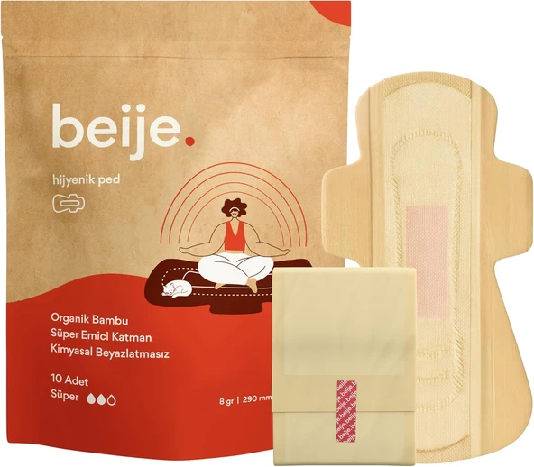 Beije 10'Lu Süper Ped ürün görseli 1