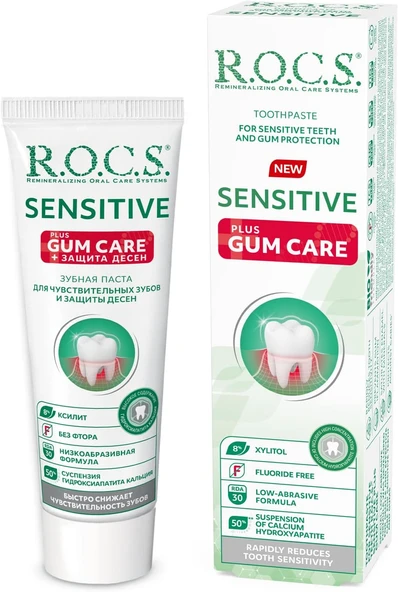 R.O.C.S. Sensitive Artı Eti Bakımı Klorofilli Macunu, 94Gr ürün görseli 1