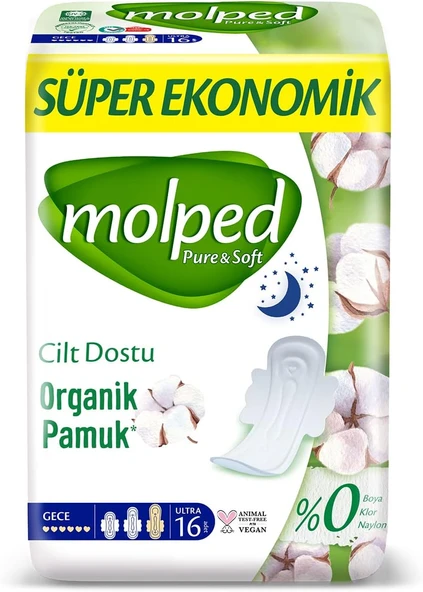 Molped Pure Süper Ekonomi Gece 16 Lı ürün görseli 1
