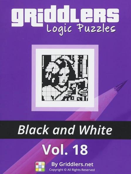 Griddlers Logic Puzzles: Black And White ürün görseli 1