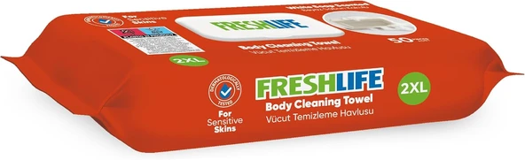 Freshlife Vücut Temizleme 50 Yaprak ürün görseli 1