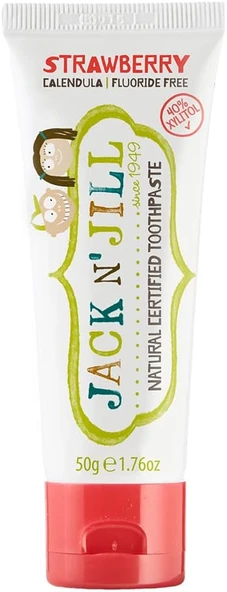 N Jill Doğal Çilek Aromalı Macunu - 50G ürün görseli 1