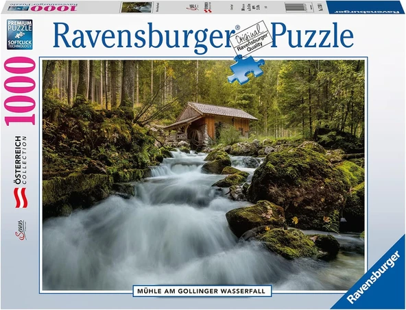 Ravensburger 1000 Parçalı Puzzle Avusturya Gollinger Şelalesi ürün görseli 1