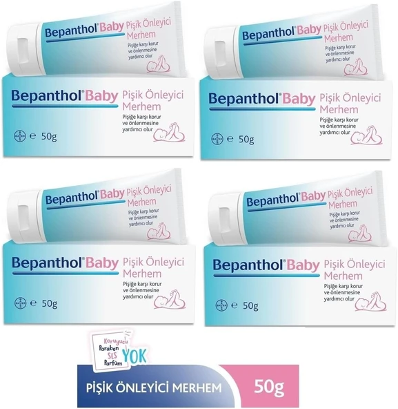 Baby Pişik Önleyici Merhem 50 Gr 4 Adet P01740 ürün görseli 1