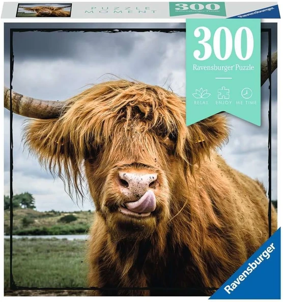 Ravensburger 132737 300 Parçalı Puzzle Highland Cattle ürün görseli 1
