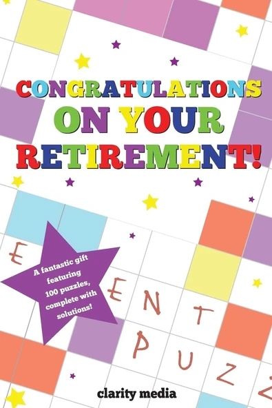Congratulations On Your Retirement Puzzle Book ürün görseli 1