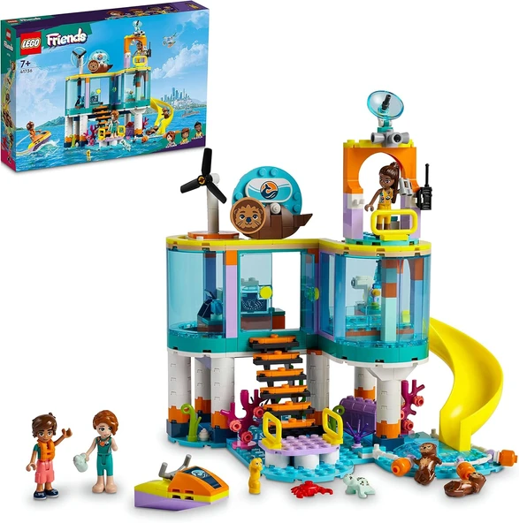 Legonan Friends Deniz Kurtarma Merkezi Oyuncak Yapım Seti 376 Parça, Çok Renkli ürün görseli 1